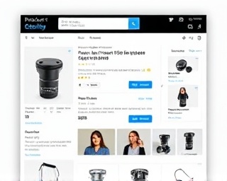 professional ecommerce UX, efficient, visualizing a product recommendation section, photorealistic, personalized content, highly detailed, engaging and informative tooltips, crystal clear visuals, rich colors, directed lighting, shot with a telephoto lens