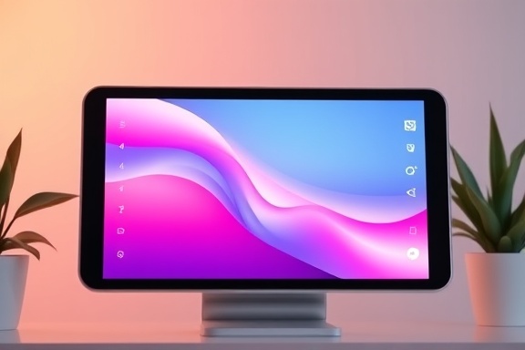 innovative design interface, engaging, navigating smoothly, photorealistic, responsive application screen, highly detailed, fluid animations and transitions, 8K resolution, pastel tones, warm backlight, shot with a 24mm lens